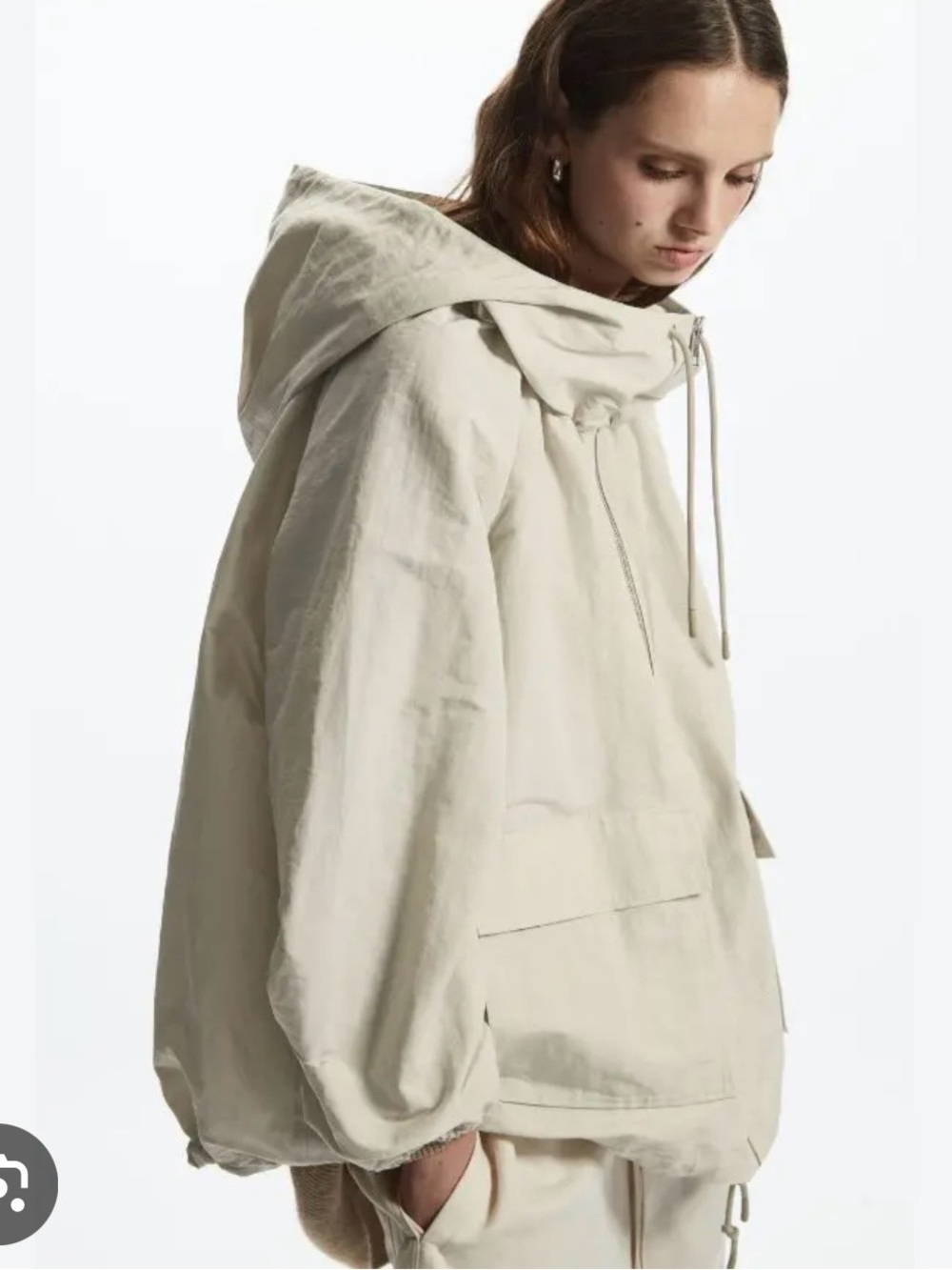 COS technical linen blend